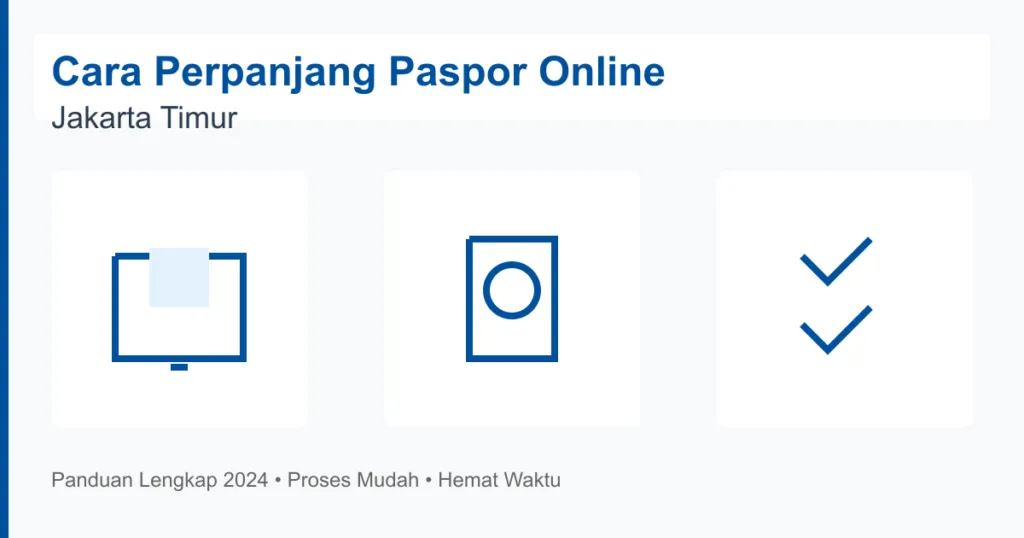 Cara Perpanjang Paspor Online Jakarta Timur